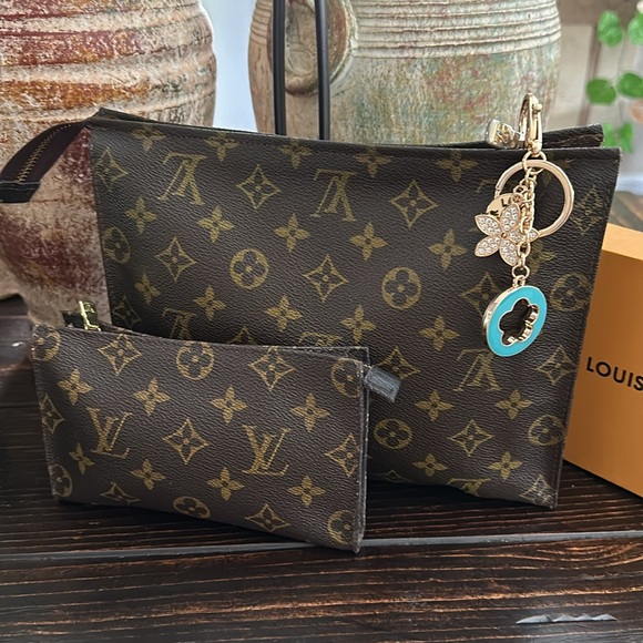 LOUIS VUITTON MONOGRAM POUCH AND MINI MONOGRAM POUCH - Picture 4 of 11
